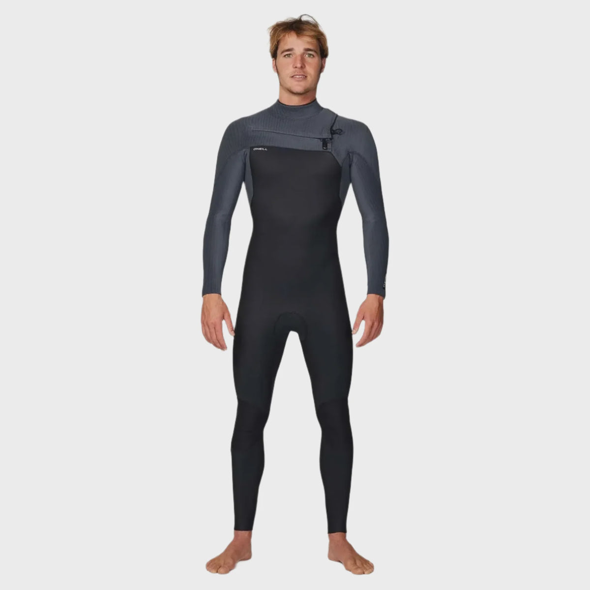 ONEILL HYPERFREAK 4/3 CZ MENS STEAMER - BLACK/STEEL On Sale $350