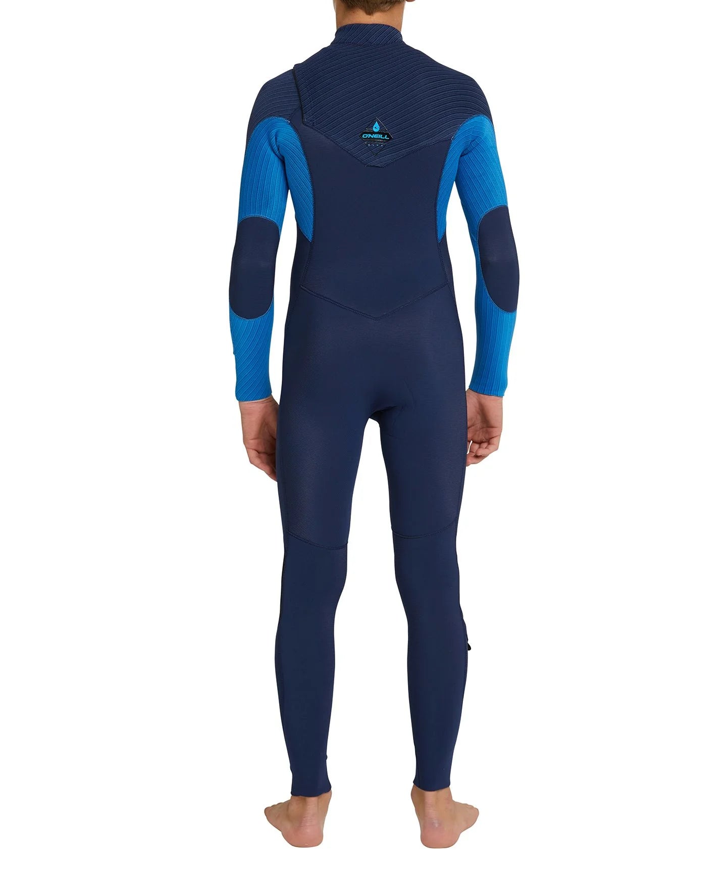 HYPERFREAK BOYS 3/2MM CZ FULL STEAMER WETSUIT - NAVY / BALI BLUE