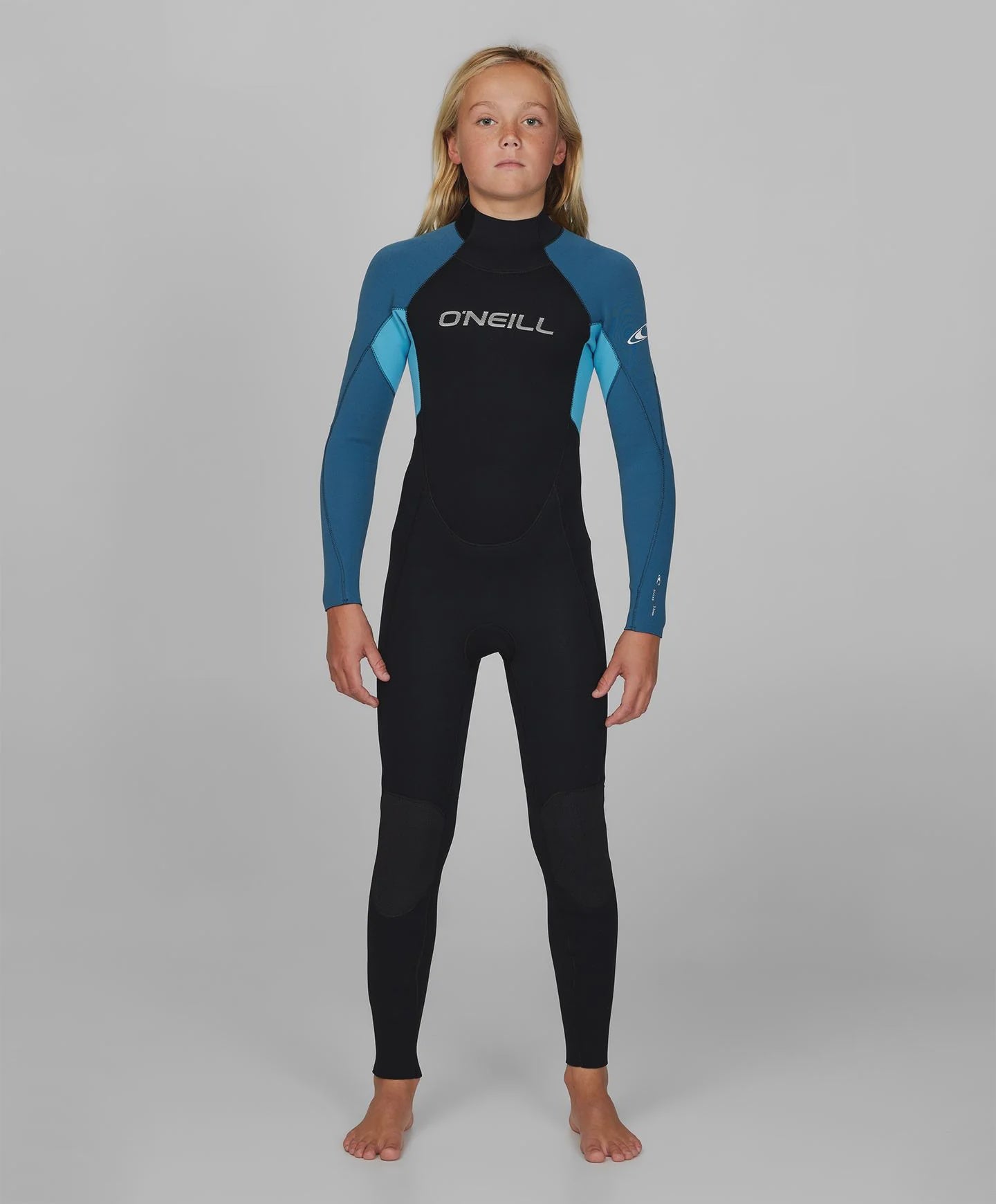 REACTOR 2 YOUTH FULL 3/2 STEAMER WETSUIT - BLACK / BLUE