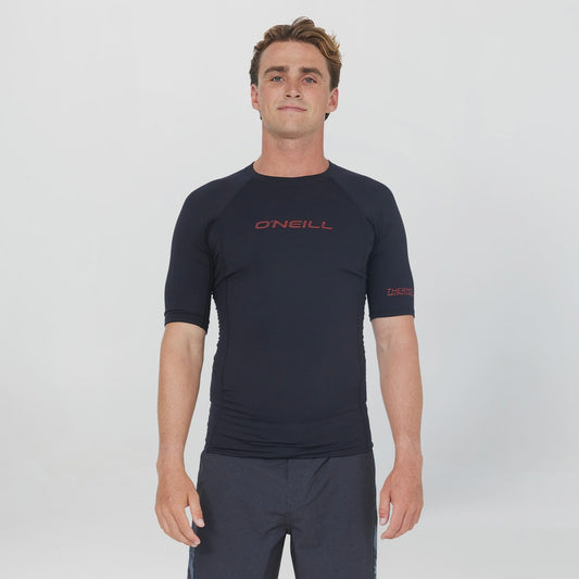 ONEILL THERMO X SHORT SLEEVE CREW - BLACK/RED