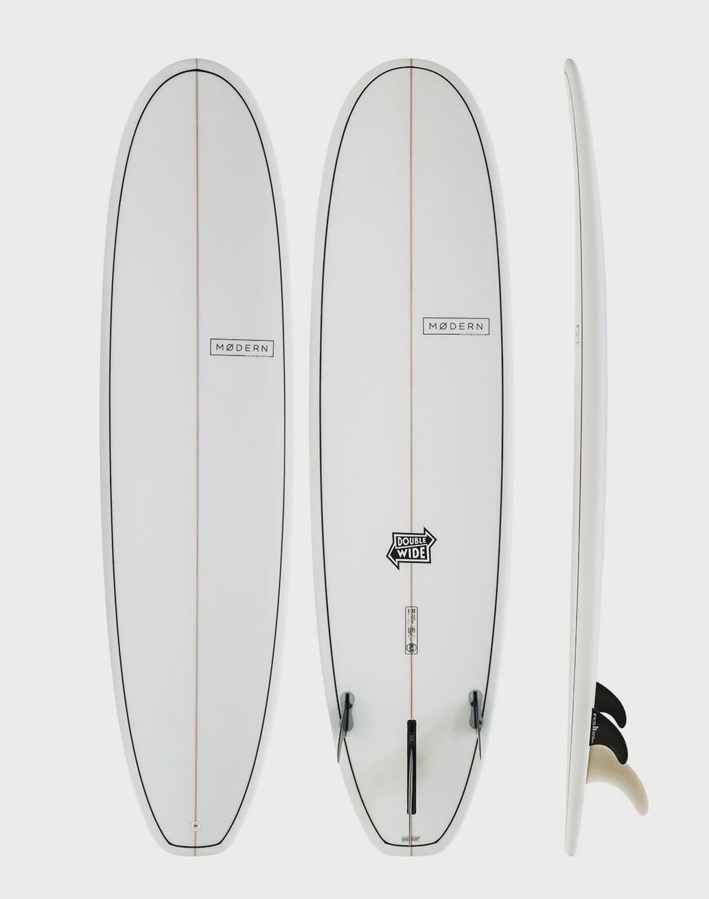 MODERN DOUBLE WIDE SURFBOARD