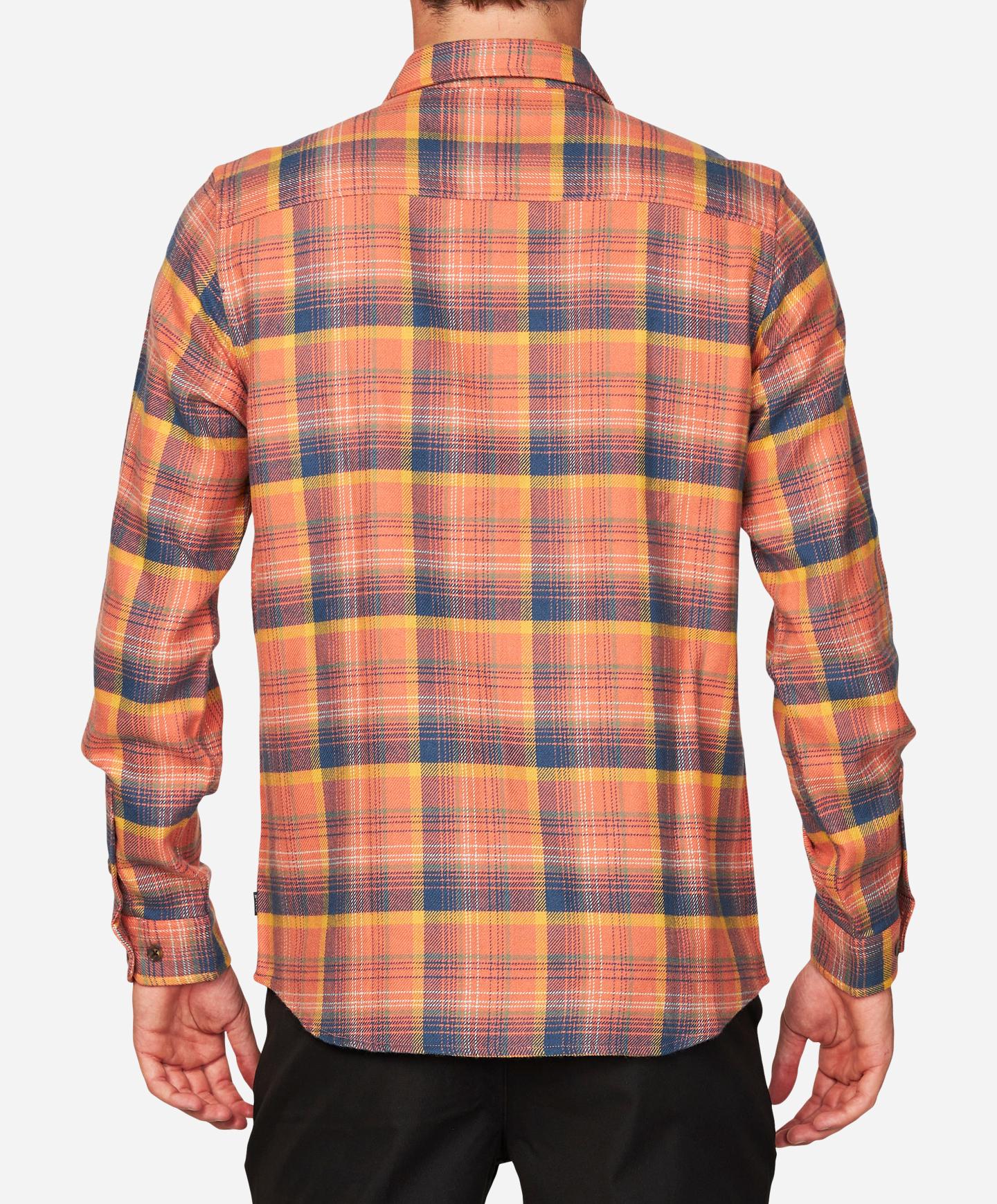 ONEILL OG JONES FLANNEL SHIRT - AUBURN