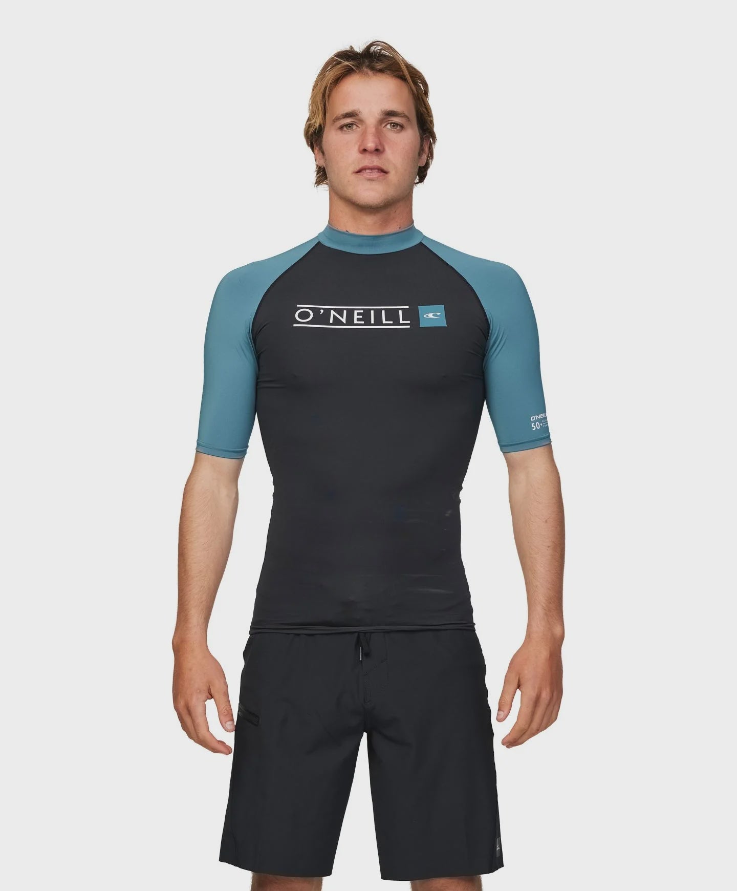 REACTOR BLOCK UV SS RASH VEST - DEEP TEAL