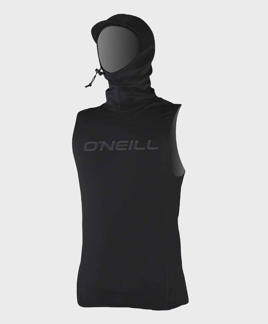 O'NEILL THERMO X VEST W/ NEO HOOD - BLACK