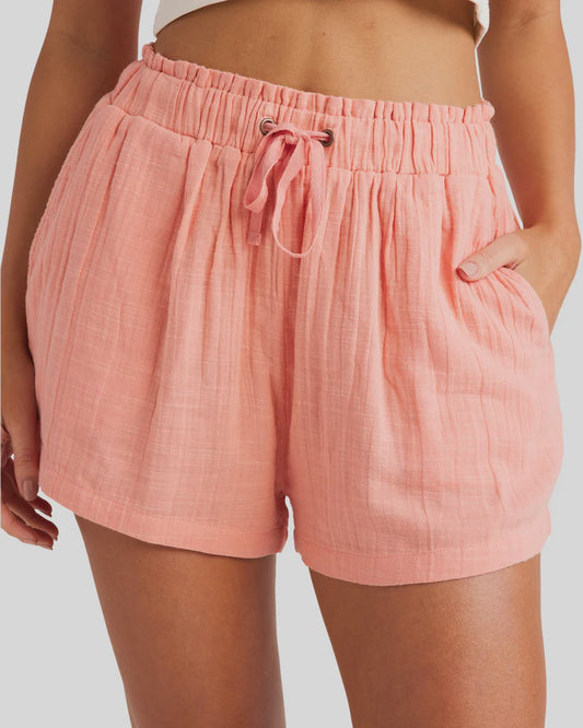 BILLABONG REMY ECO SHORTS - PEACH OUT