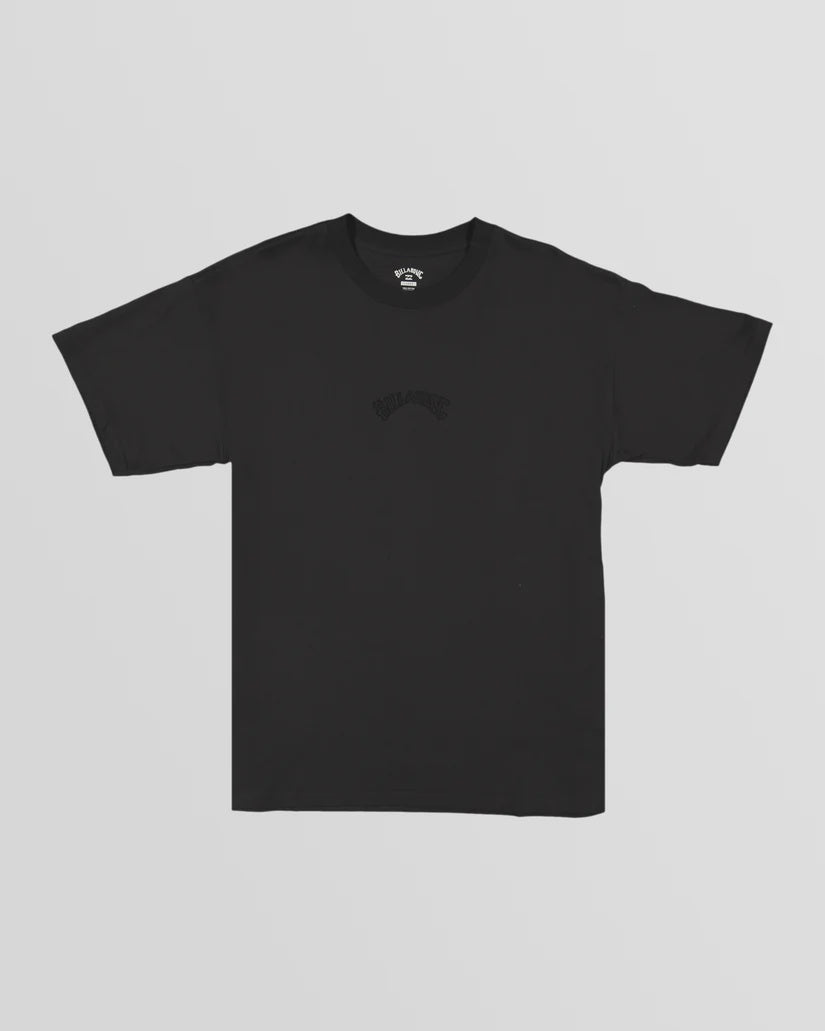 BILLABONG MENS SMITTY TEE - BLACK