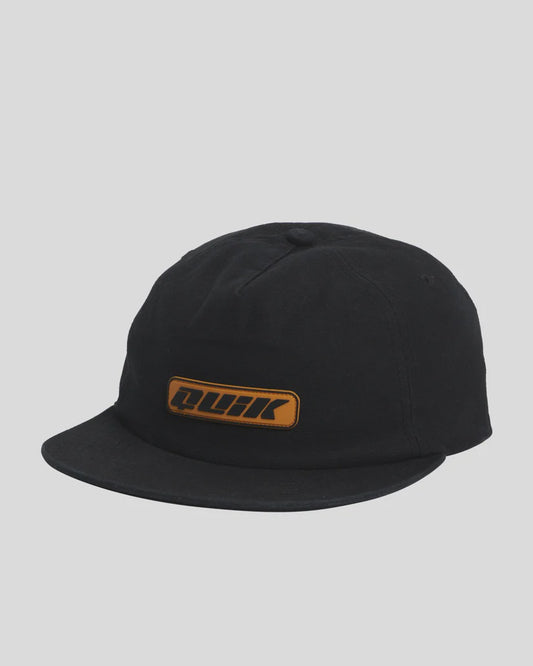 QUIKSILVER STENCIL CAP - BLACK