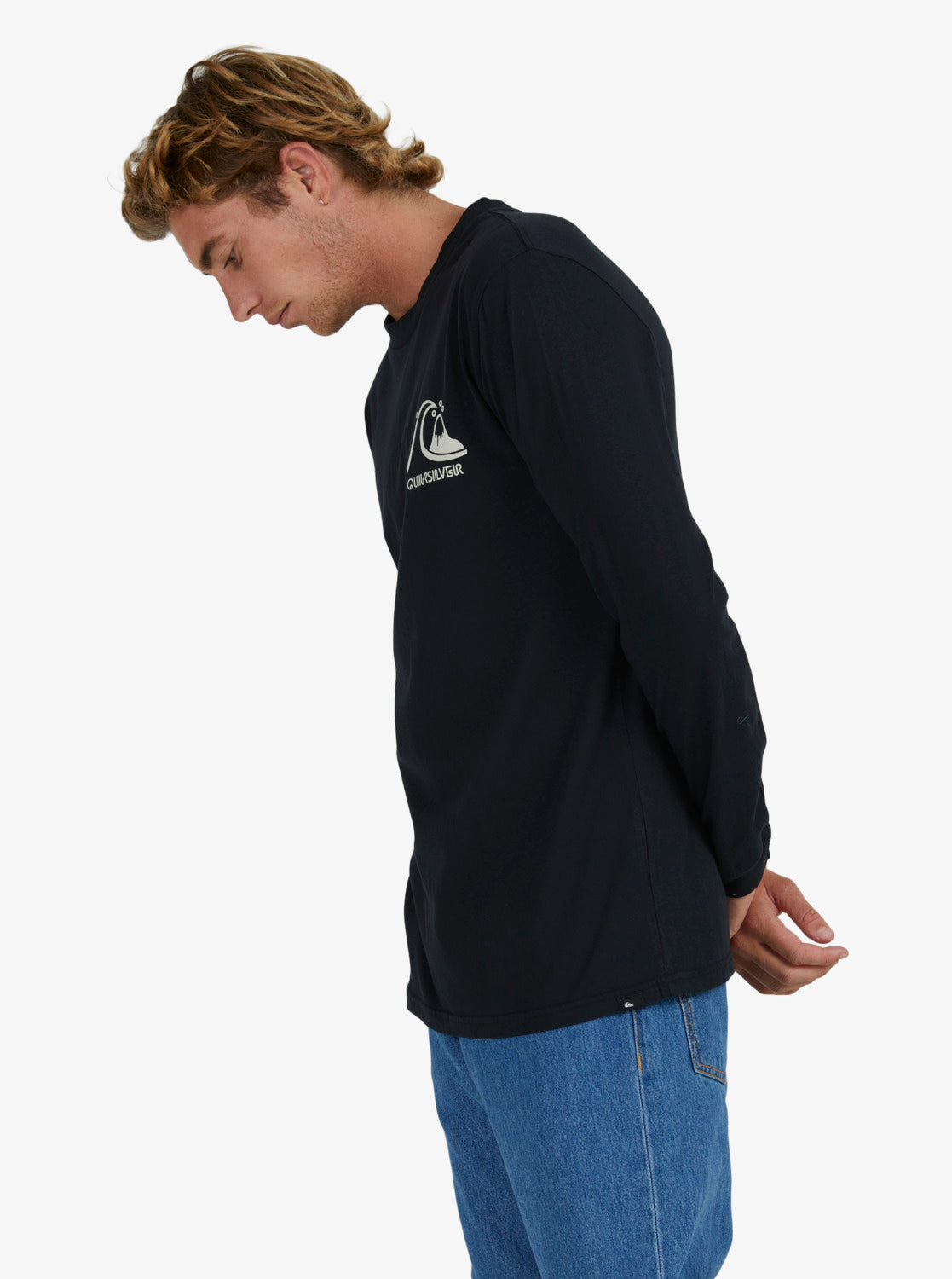 THE ORIGINAL MENS LONG SLEEVE TEE - BLACK