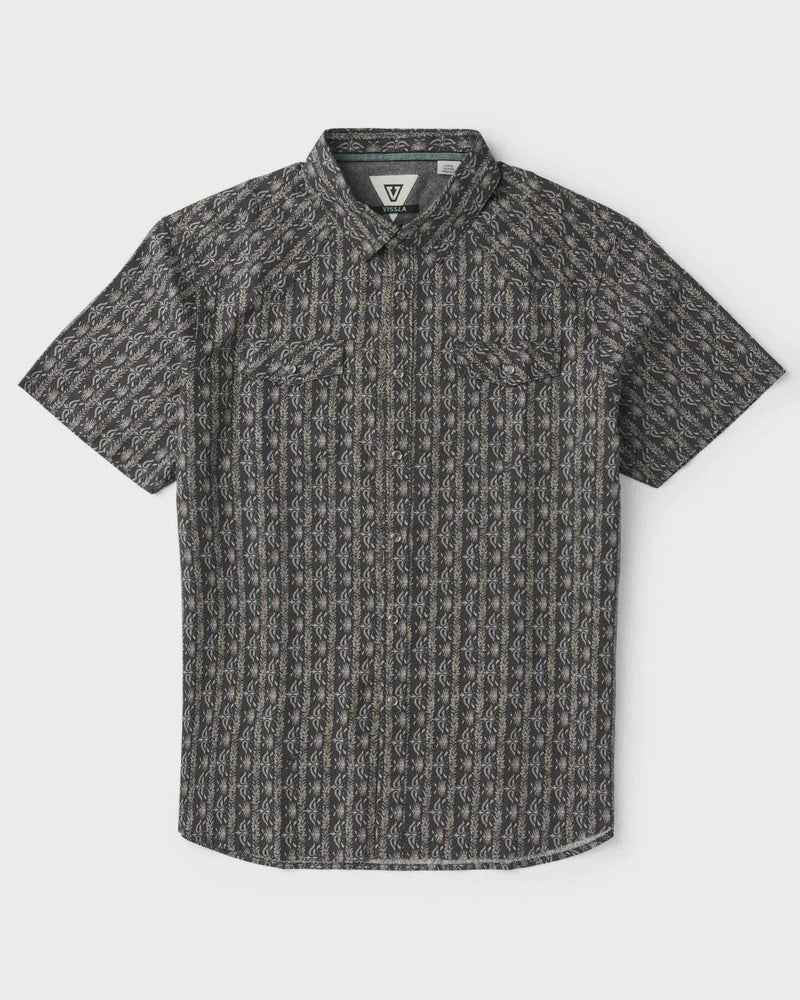 VISSLA OUT WEST SS SHIRT - PHANTOM