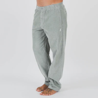 T&C WHALER CORD PANT - SEA GRASS