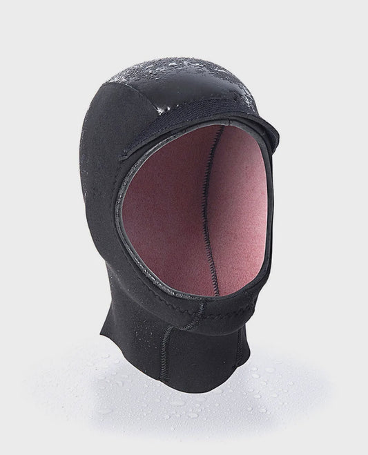 RIP CURL FLASHBOMB 2MM GB HOOD - BLACK