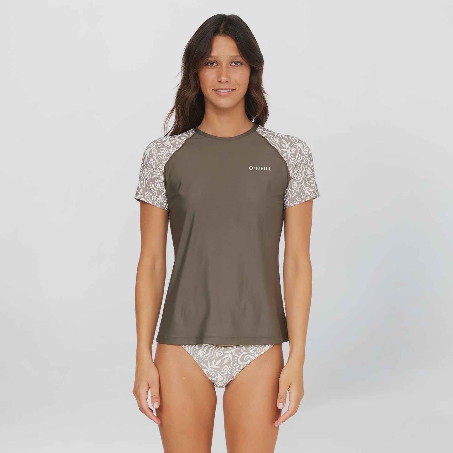 ONEILL SALINA SHORT SLEEVE SURF TEE - DUNE