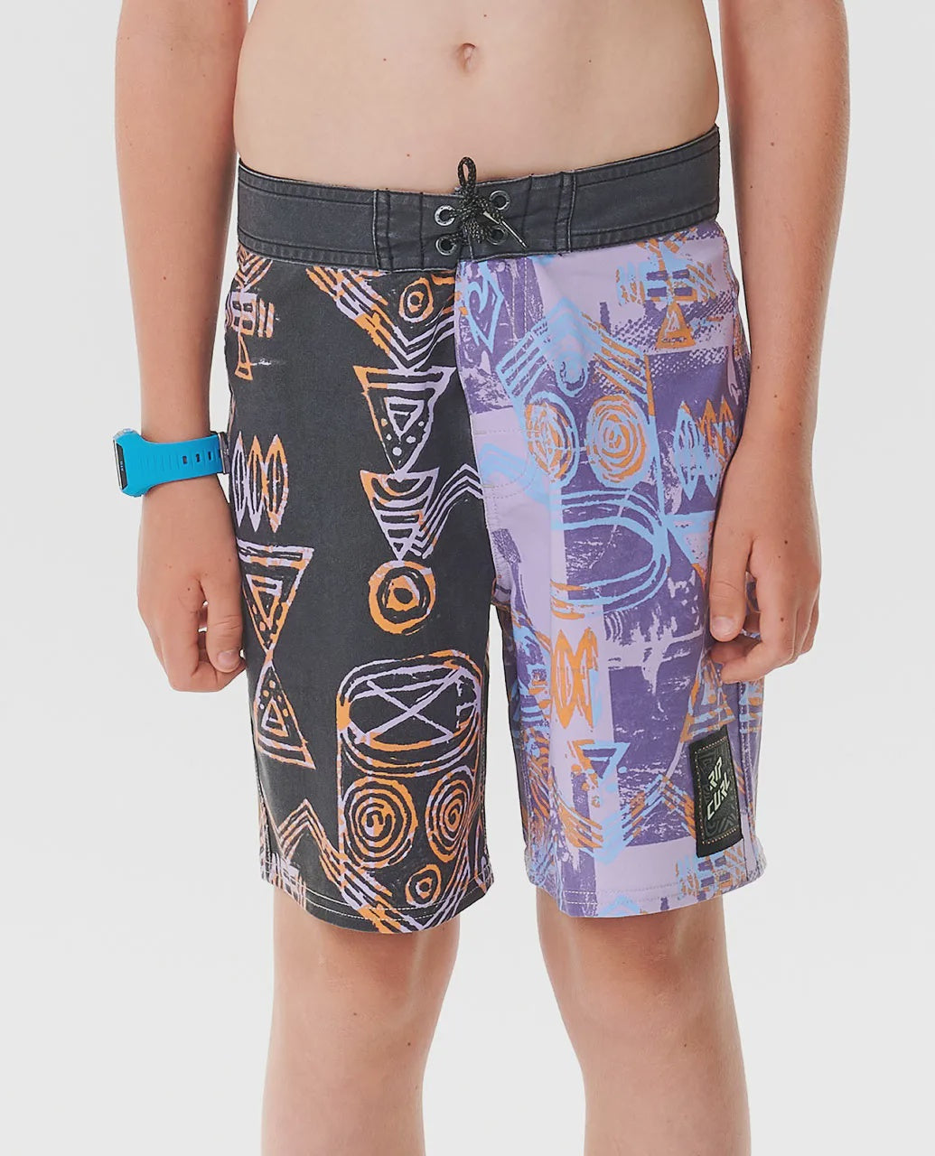 RIP CURL BOYS SHRED MIRAGE BOARDSHORT - LILAC