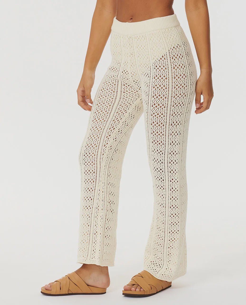 *SALE* RIP CURL WOMENS PACIFIC DREAMS CROCHET PANT - NATURAL