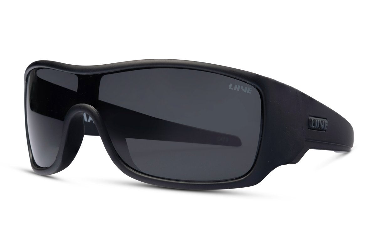 LIIVE KAOS | POLAR FLOAT MATT BLACK SUNGLASSES