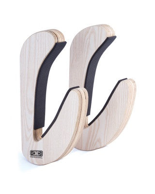 OCEAN & EARTH SHORTBOARD TIMBER WALL RACK - SARX45