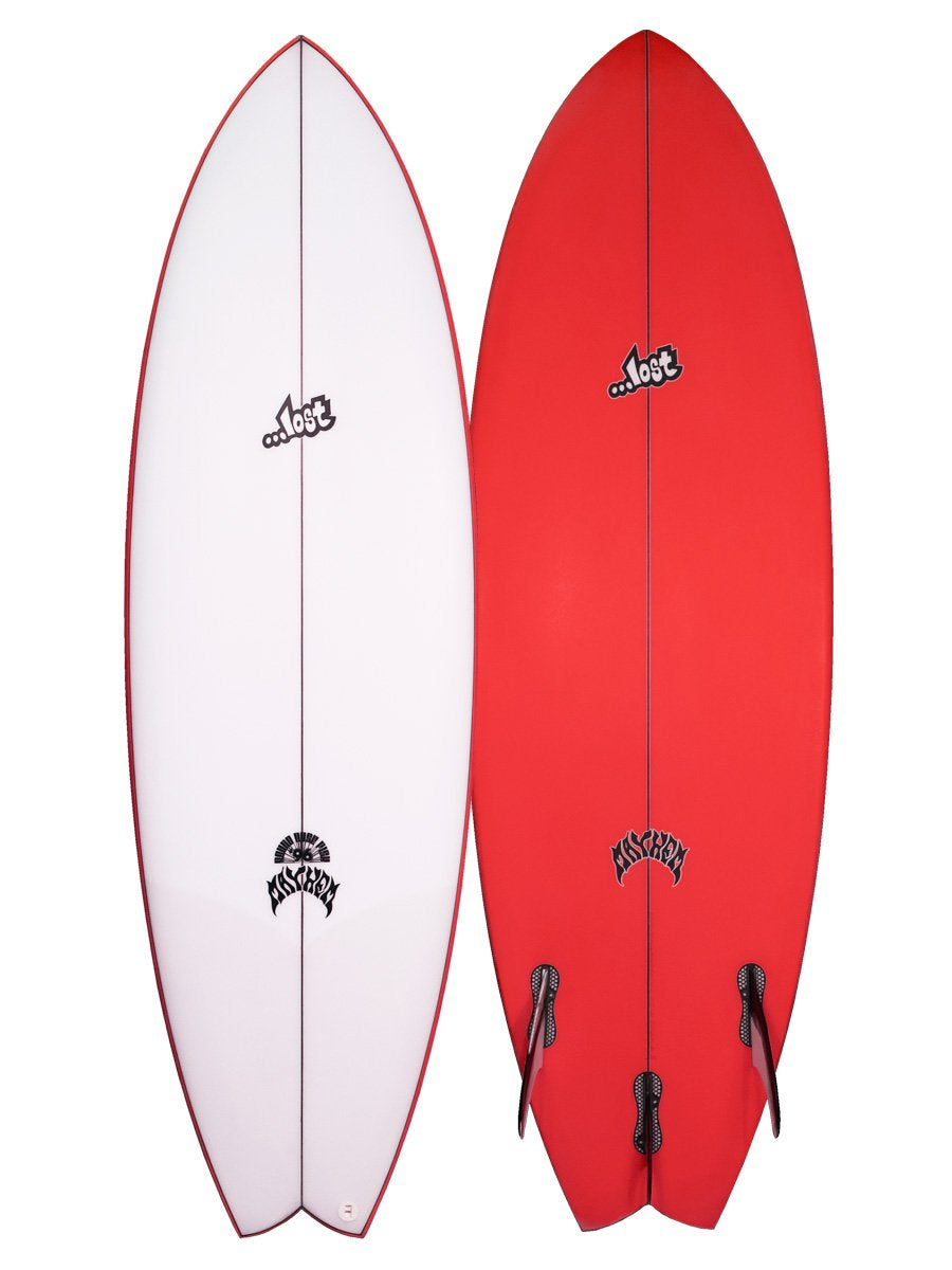 LOST RNF 96 (ROUND NOSE FISH)  RETRO HYBRID SURFBOARD