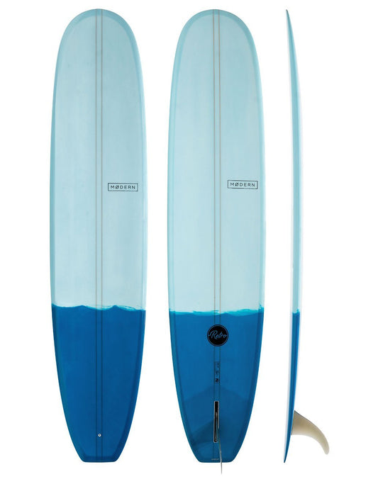 MODERN RETRO SQUARE TAIL LONG BOARD - TWO TONE PU