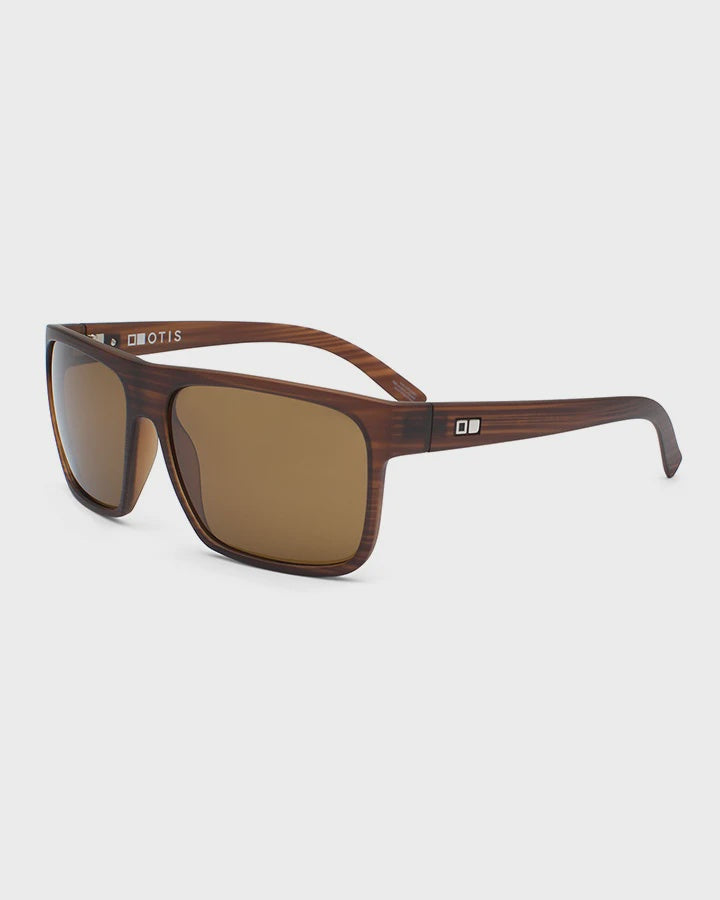 OTIS AFTER DARK X SUNGLASSES -   MATTE ESPRESSO LIT BROWN POLAR
