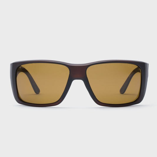 OTIS COASTIN SUNGLASSES - MATTE ESPRESSO L.I.T BROWN POLAR