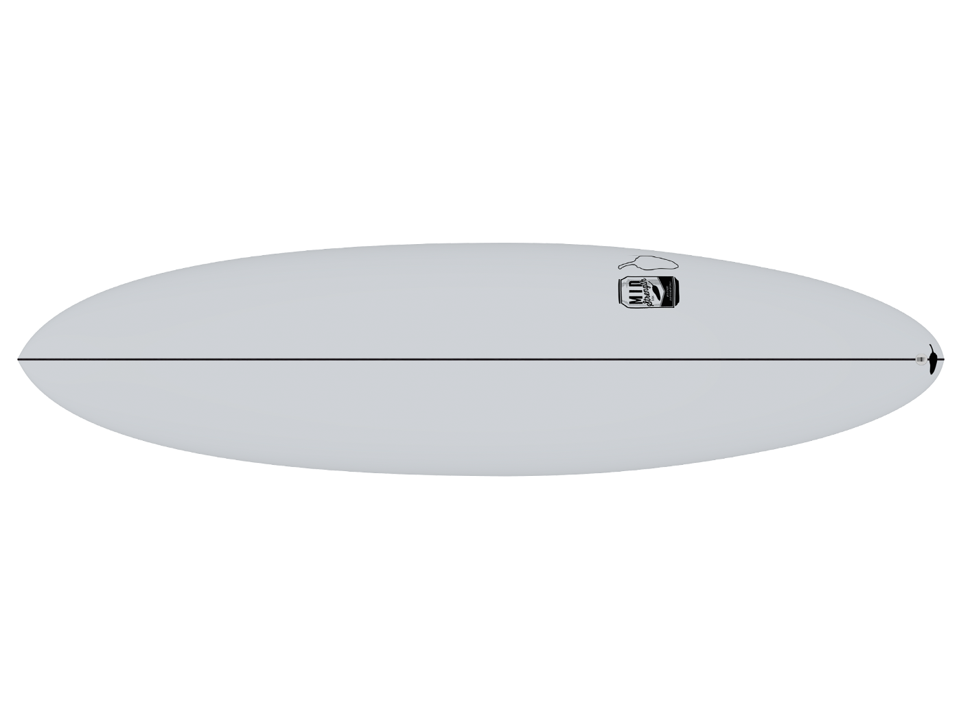 CHILLI MID STRENGTH MID LENGTH SURFBOARD - PU