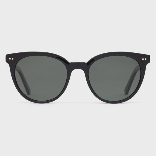 OTIS JAZMINE SUNGLASSES - ECO BLACK GREY POLAR