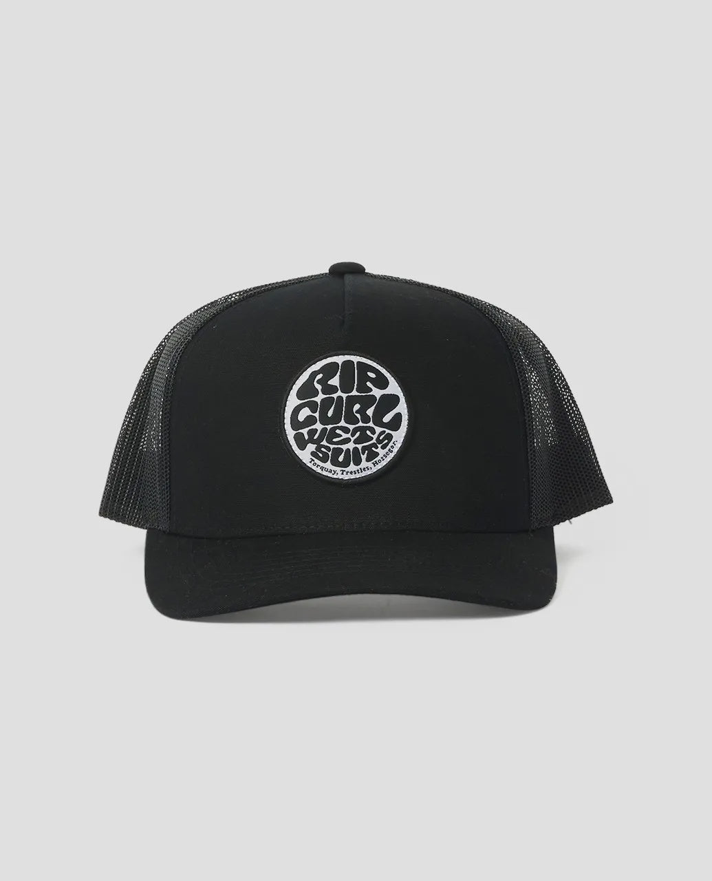 RIPCURL ICONS TRUCKER HAT - BLACK/WHITE