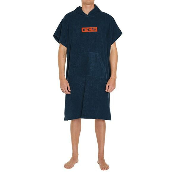 FCS YOUTH PONCHO TOWEL -  BLACK/ARMY CAMO