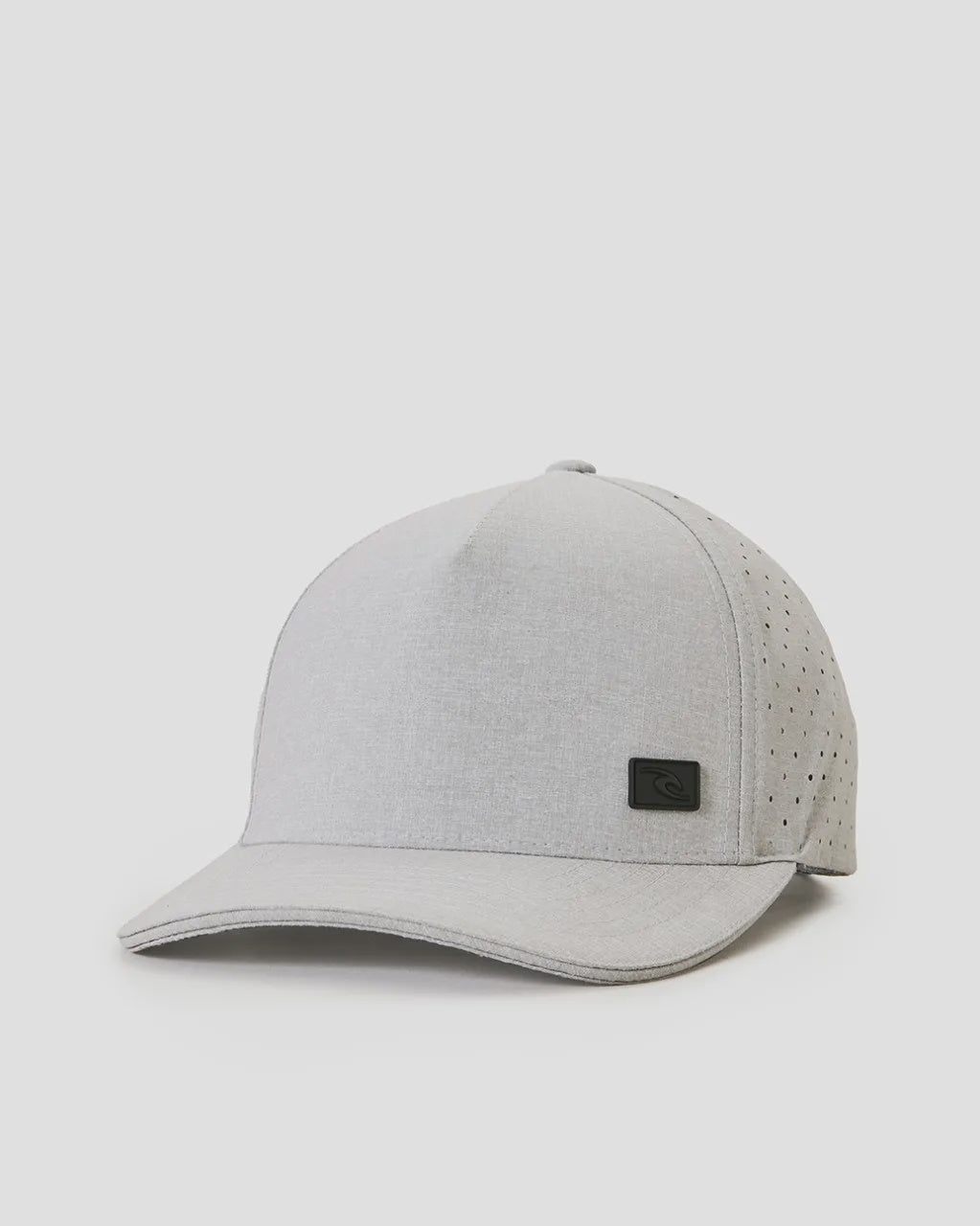 RIPCURL VAPORCOOL ELITE FLEXFIT SNAPBACK CAP - GREY MARL