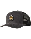 VISSLA SOLID SETS CORD ECO TRUCKER CAP - BLK