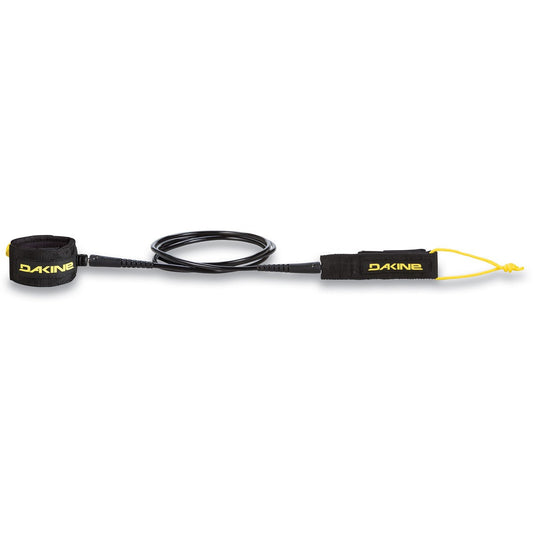 DAKINE KAINUI 8FT 5/16 BIG WAVE SURF LEASH - BLACK