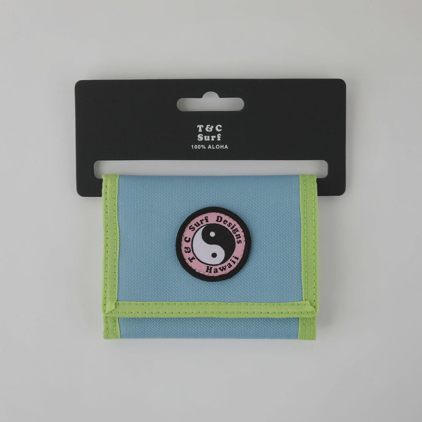 T&C NYLON VELCRO WALLET - PASTEL
