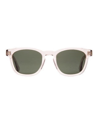 OTIS SUMMER OF 67 ECO SUNGLASSES: CLEAR/GREY