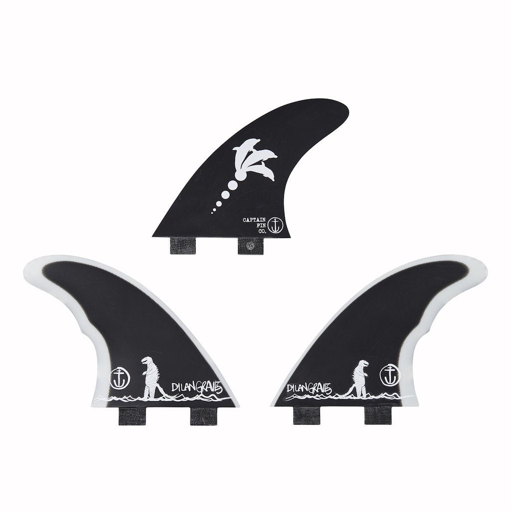 DYLAN GRAVEZILLA (MEDIUM) THRUSTER FIN SET