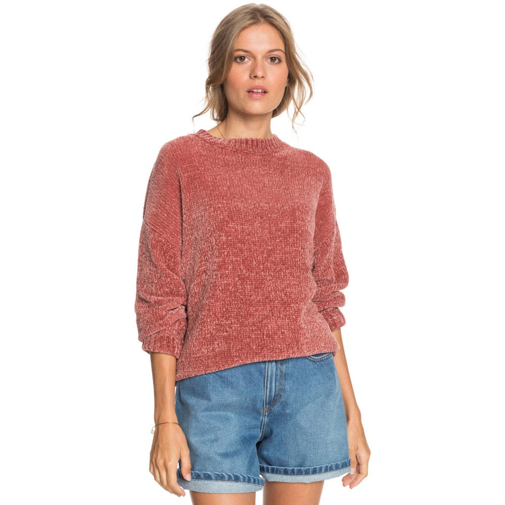 ROXY WOMENS MISS IT ALL CHENILLE KNIT JUMPER