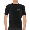 FCS Essential SS Rash Vest Black  - MENS