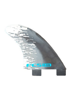 FCS G-XQ TWIN TAB PC GLASS - QUAD REAR FIN SET