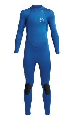 XCEL BOYS AXIS 3/2MM BACK ZIP STEAMER WETSUIT - FAINT BLUE