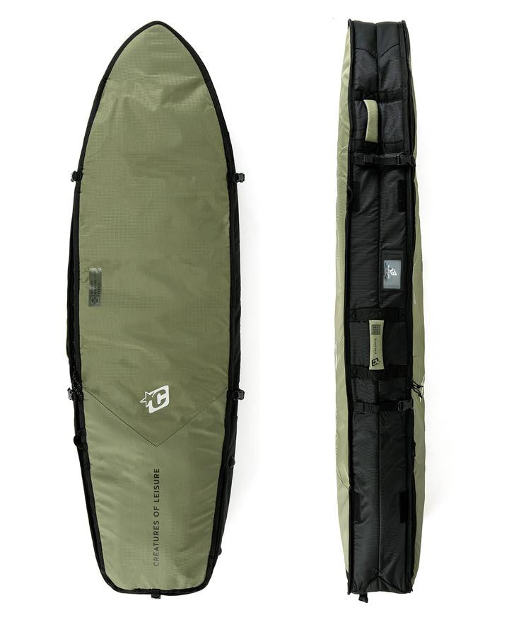 CREATURES FISH TRIPLE DT2.0 BOARDBAG - MILITARY BLACK