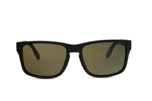 LIIVE SPLIT POLAR MATT BLACK SUNGLASSES