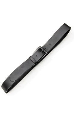 CARVE DAY BREAK MEN'S FAUX LEATHER BELT - BLACK