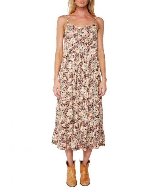 ONEILL AKONA DRESS - LEOPARD FLORAL