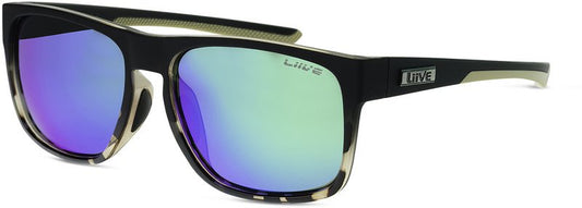 LIIVE GAUGE MIRROR CHOC FADE NON POLAR SUNGLASSES