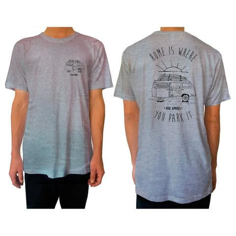 PURE APPAREL VAN LIFE (HOME IS WHERE YOU PARK IT) TEE