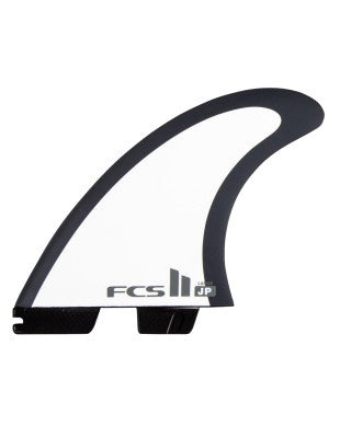 FCS II PYZEL TRI FIN SET - WHITE/BLACK