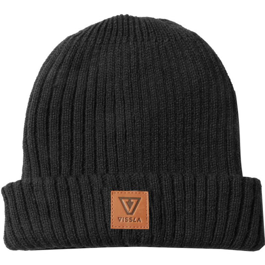 VISSLA DUNGEONS BEANIE - BLACK