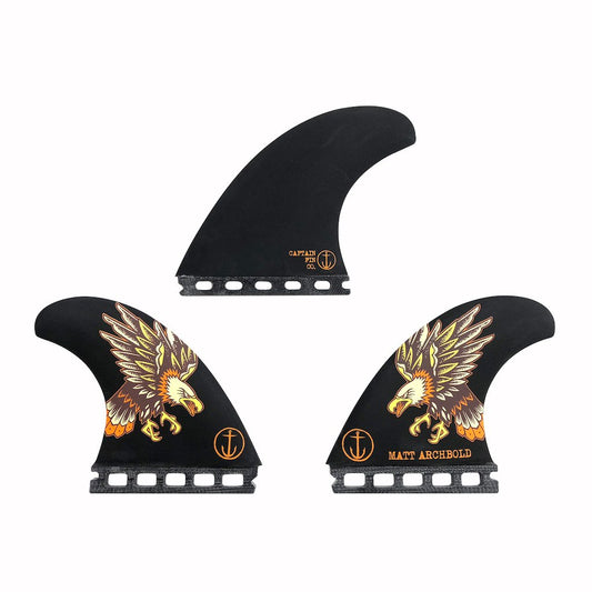 MATT ARCHBOLD - SPEED (LARGE) SHORTBOARD THRUSTER FIN SET