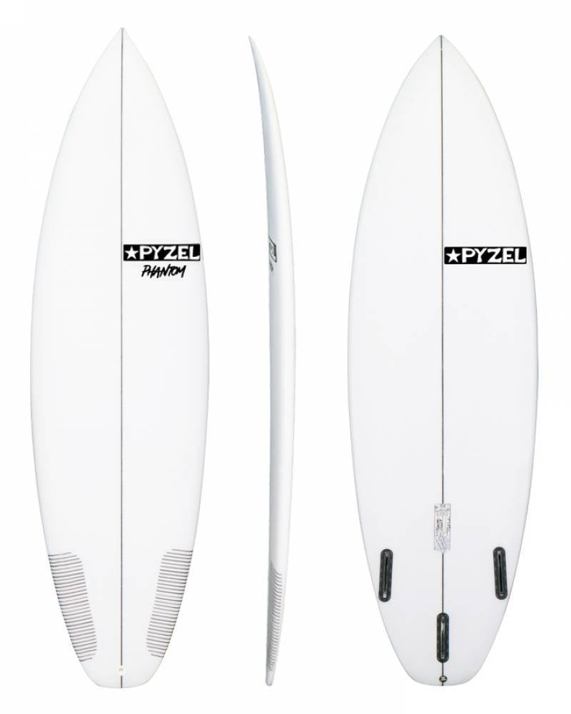 PYZEL PHANTOM XL SURFBOARD - HI VOLUME - SQUASH