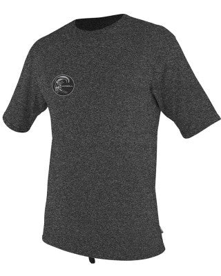 HYBRID 24/7 MENS S/S SURF SHIRT - BLACK