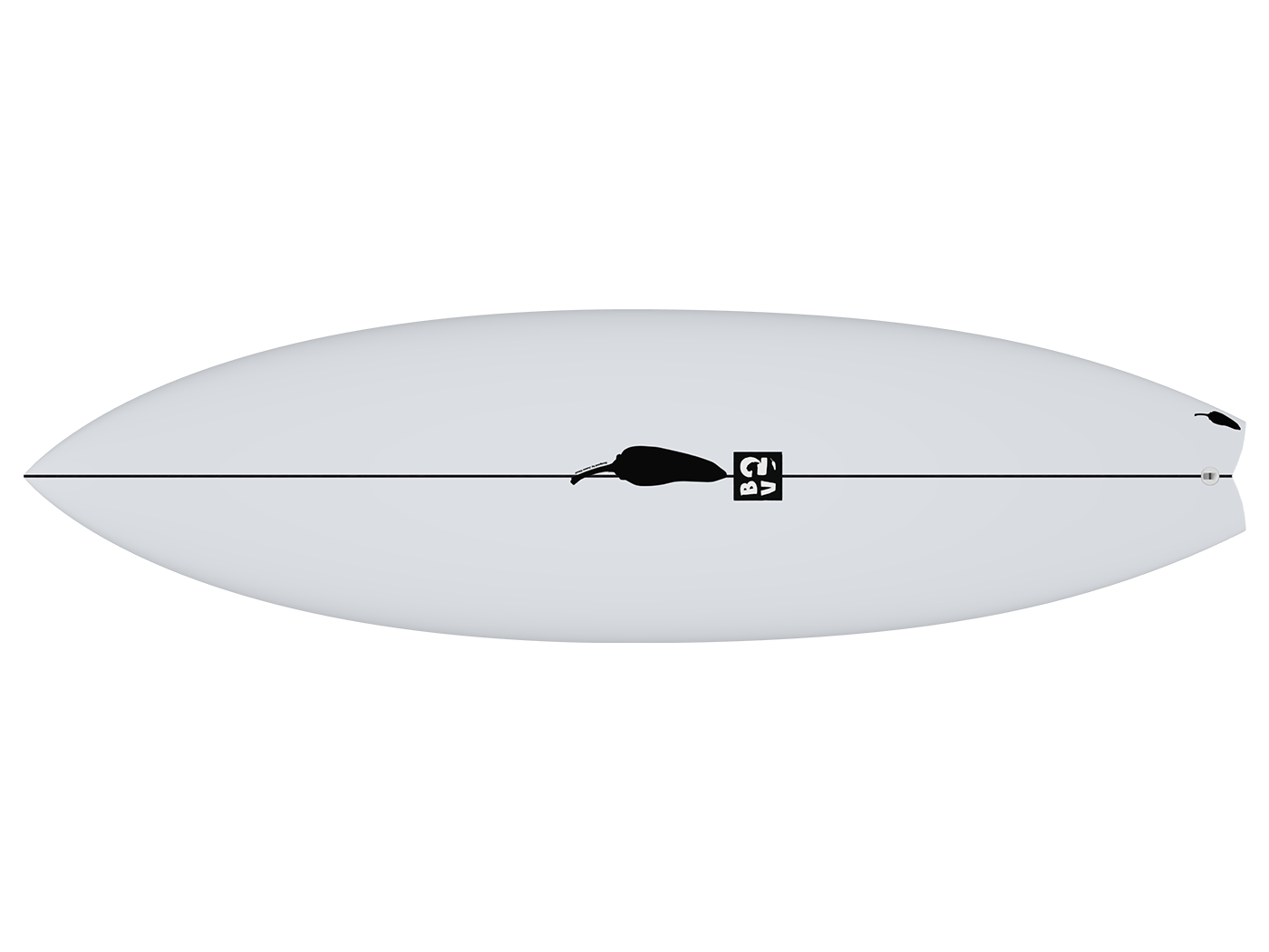 CHILLI BV2 SURFBOARD PU GLASS - ON SALE $850